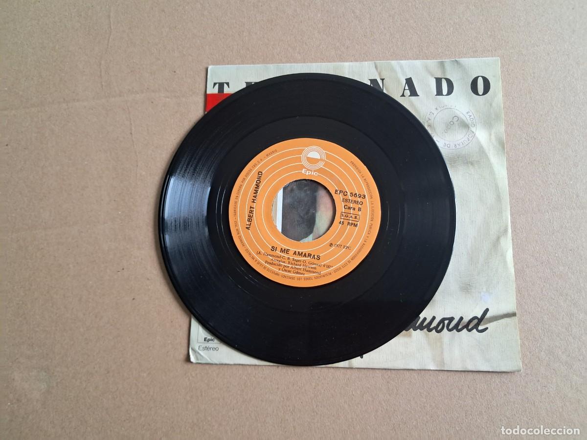 Discos de vinilo: ALBERT HAMMOND - TERMINADO SINGLE 1977 EDICION ESPA&Ntilde;OLA - Foto 2