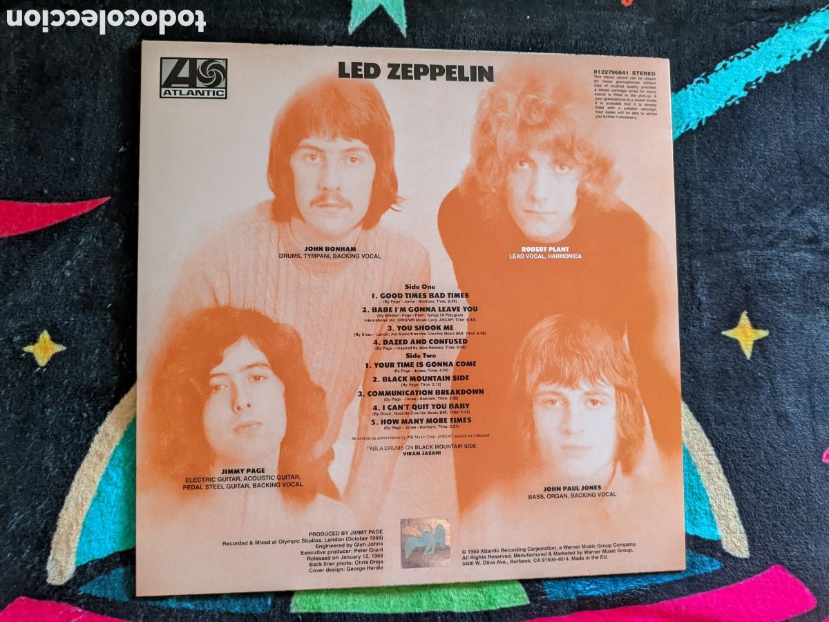 Discos de vinilo: // Led Zeppelin - Atlantic EU 2014,stereo - Foto 2