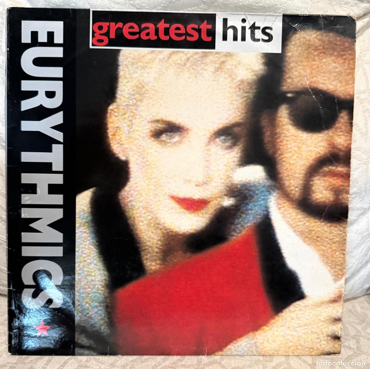 Discos de vinilo: Eurythmics &lrm;&ndash; Greatest Hits. Disco vinilo. Edic. Spain. 1991