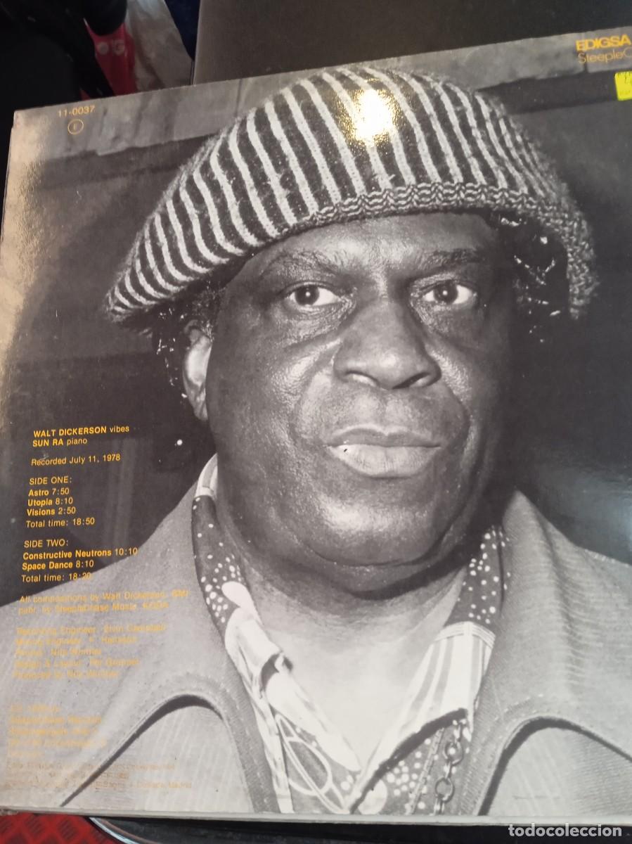 Discos de vinilo: WALT DICKERSON / SUN RA- VISIONS. LP - Foto 2
