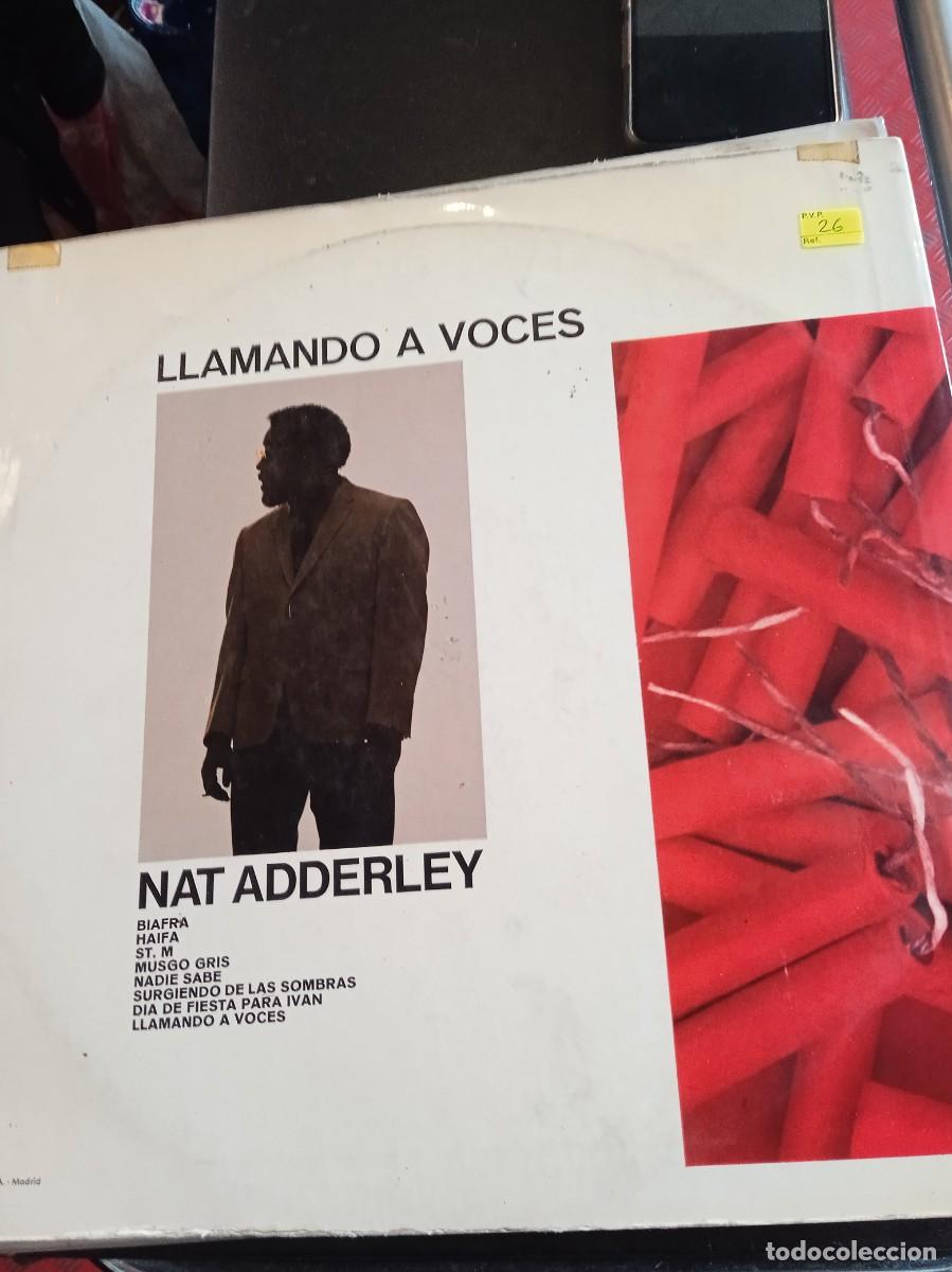 Discos de vinilo: NAT ADDERLEY- LLAMANDO A VOCES. LP - Foto 2