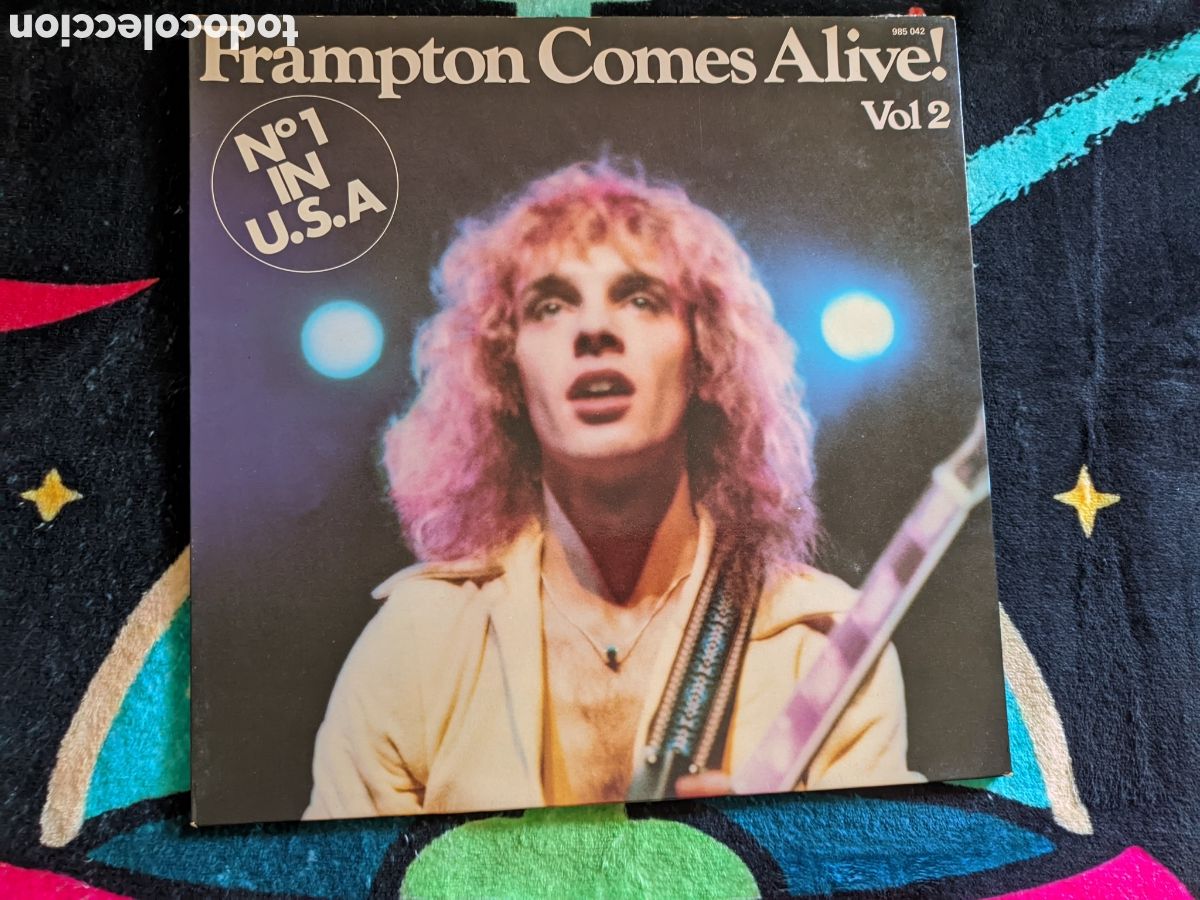 Discos de vinilo: // Peter Frampton - Frampton Comes Alive Vol. 2 - A&M Records,Francia 1976, gatefold