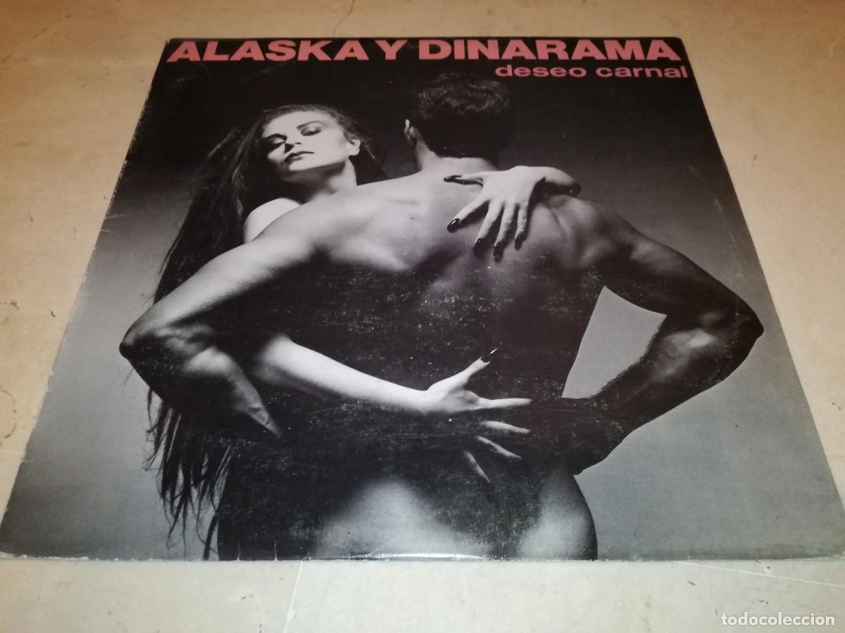 Discos de vinilo: ALASKA Y DINARAMA-DESEO CARNAL-CONTIENE ENCARTE-ORIGINAL 1984