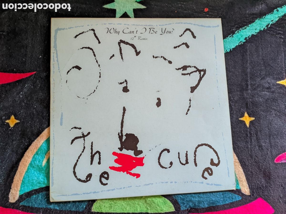 Discos de vinilo: // The Cure &lrm;&ndash; Why Can't I Be You? (12&rdquo; Remix) - Polydor Francia 1987
