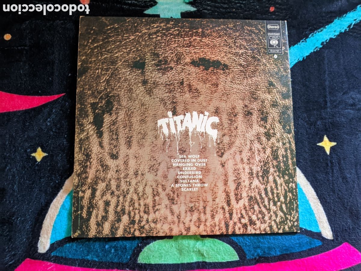 Discos de vinilo: // TITANIC - Sea Wolf - CBS Netherlands 1971 Gatefold - Foto 2