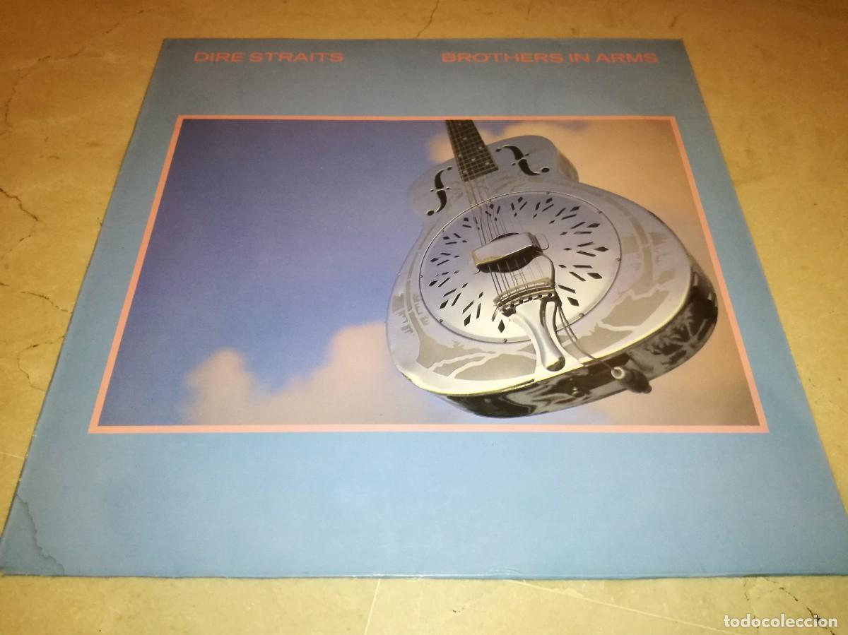 Discos de vinilo: DIRE STRAITS-BROTHERS IN ARMS-CONTIENE ENCARTE-ORIGINAL ESPA&Ntilde;OL 1985
