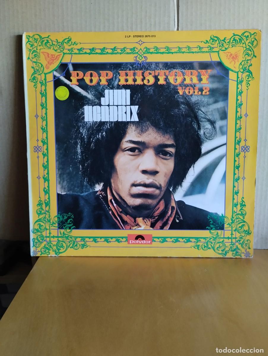 Discos de vinilo: JIMI HENDRIX ----- POP HISTORY VOL 2 - Foto 1
