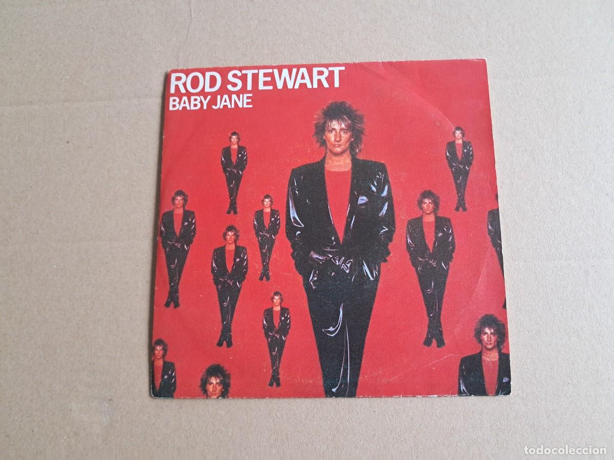 Discos de vinilo: ROD STEWART - BABY JANE SINGLE 1983 EDICION ESPA&Ntilde;OLA