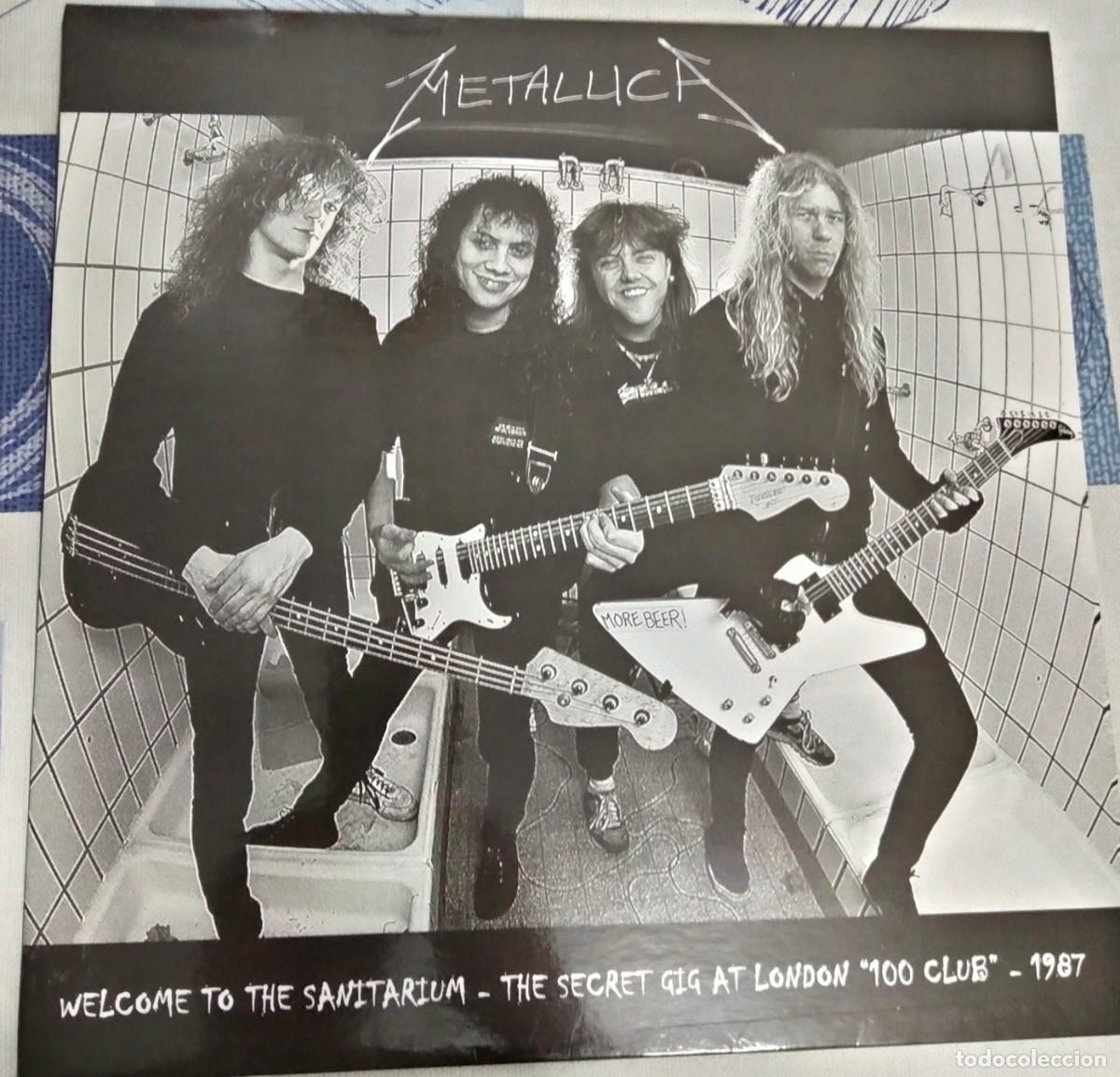 Discos de vinilo: Metallica &ndash; Welcome To The Sanitarium-The Secret Gig At London 100 Club-1987 (Solo carpeta)