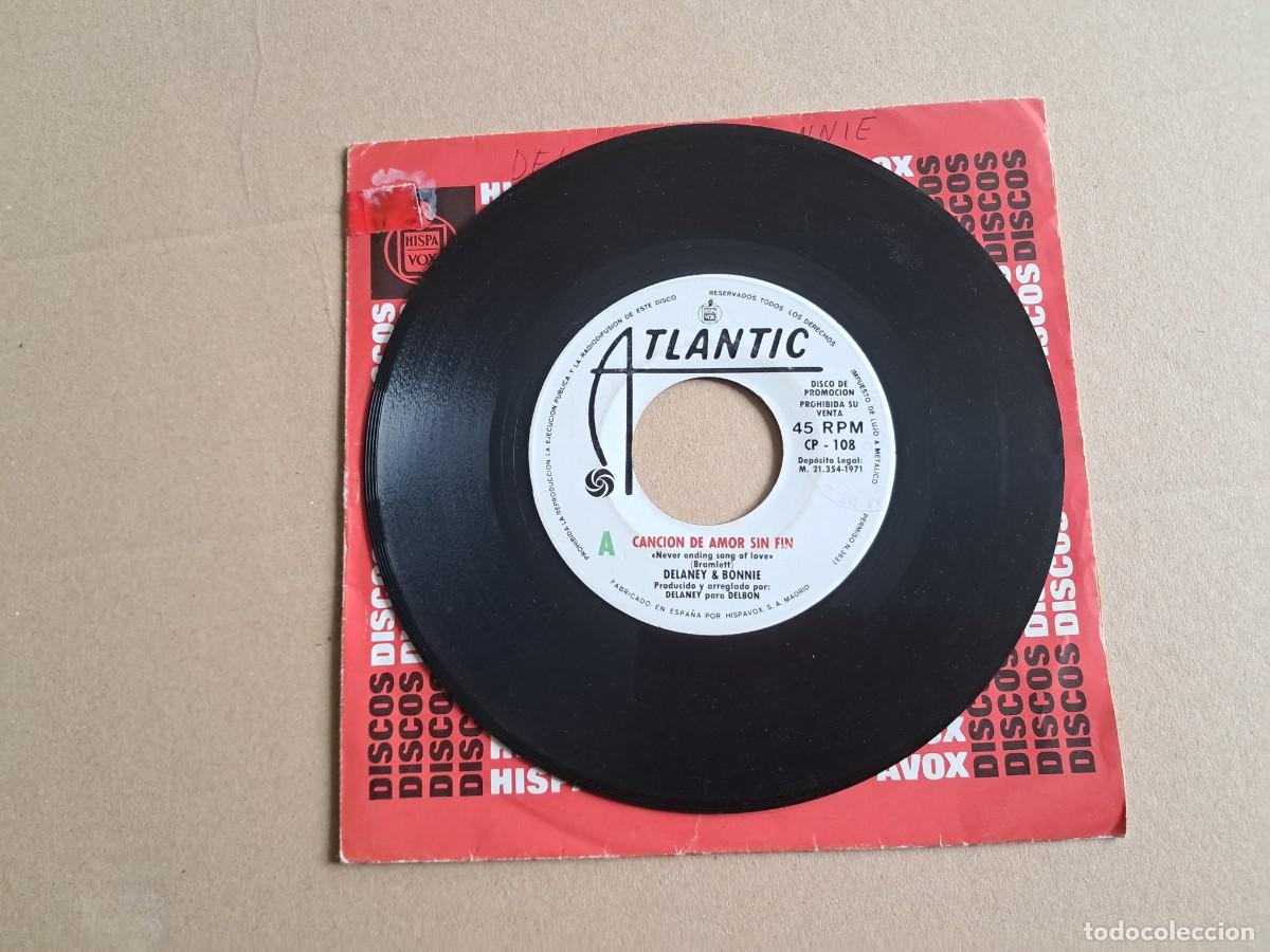 Discos de vinilo: DELANEY & BONNIE - CANCION DE AMOR SIN FIN SINGLE PROMOCIONAL 1971 EDICION ESPA&Ntilde;OLA