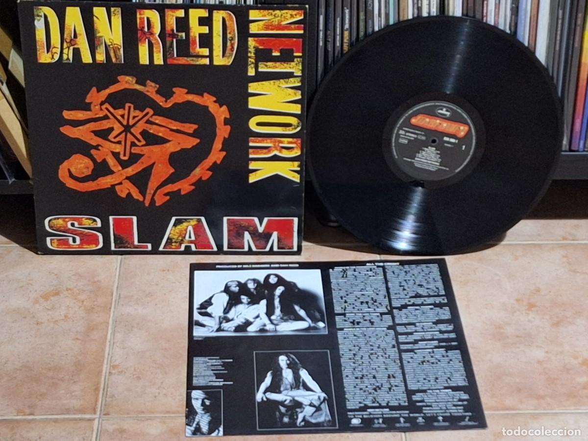 Discos de vinilo: Dan Reed Network &lrm;&ndash; Slam LP Mercury &lrm;&ndash; 838 868-1 EUROPE