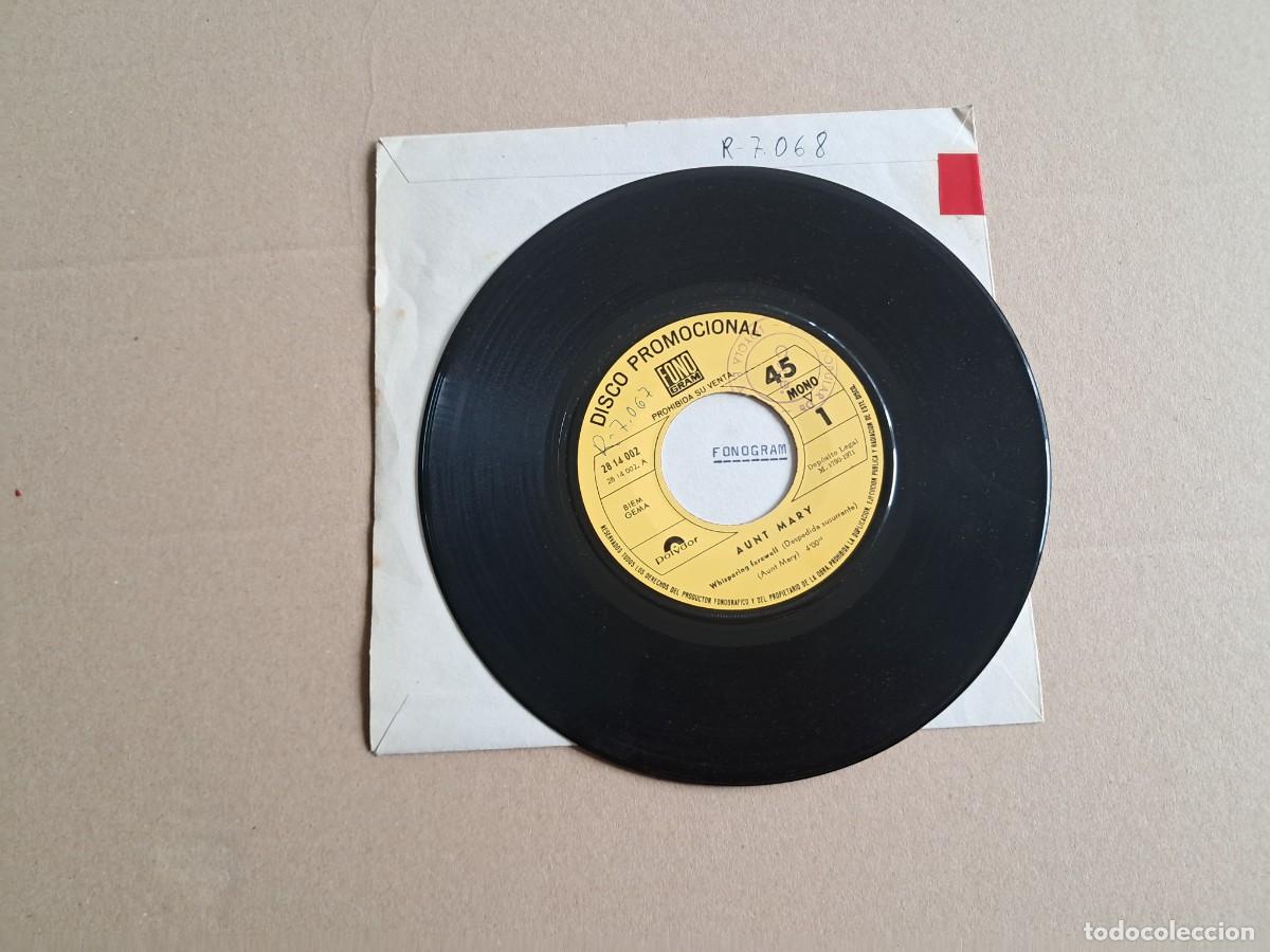 Discos de vinilo: AUNT MARY - WHISPERING FAREWELL SINGLE PROMOCIONAL 1971 EDICION ESPA&Ntilde;OLA