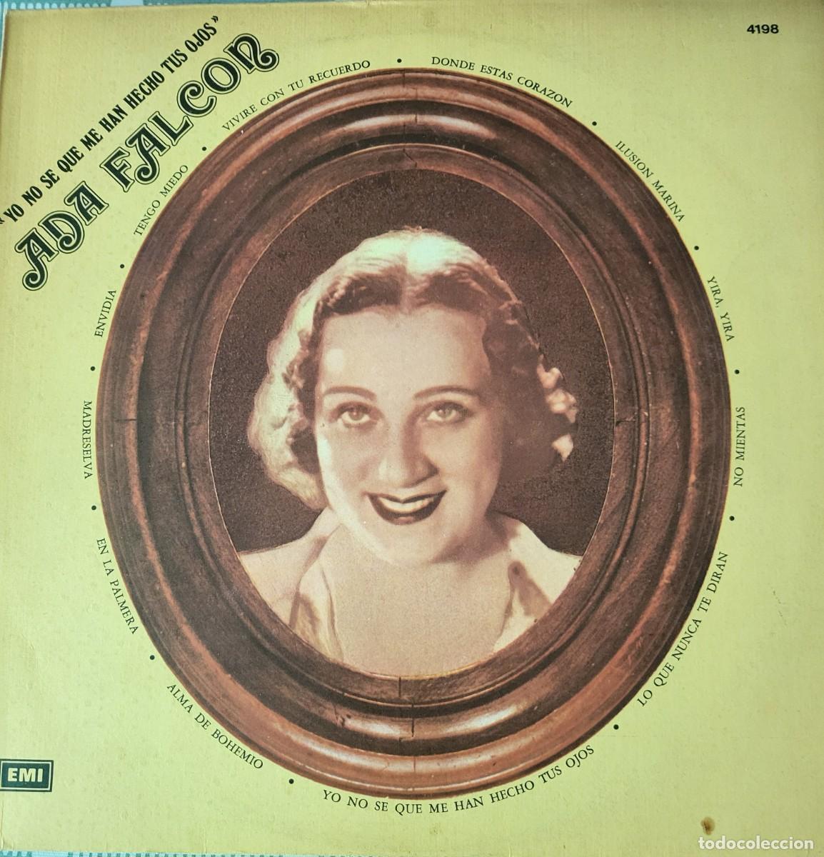 Discos de vinilo: Ada Falcon Lp sello Emi editado en Argentina...