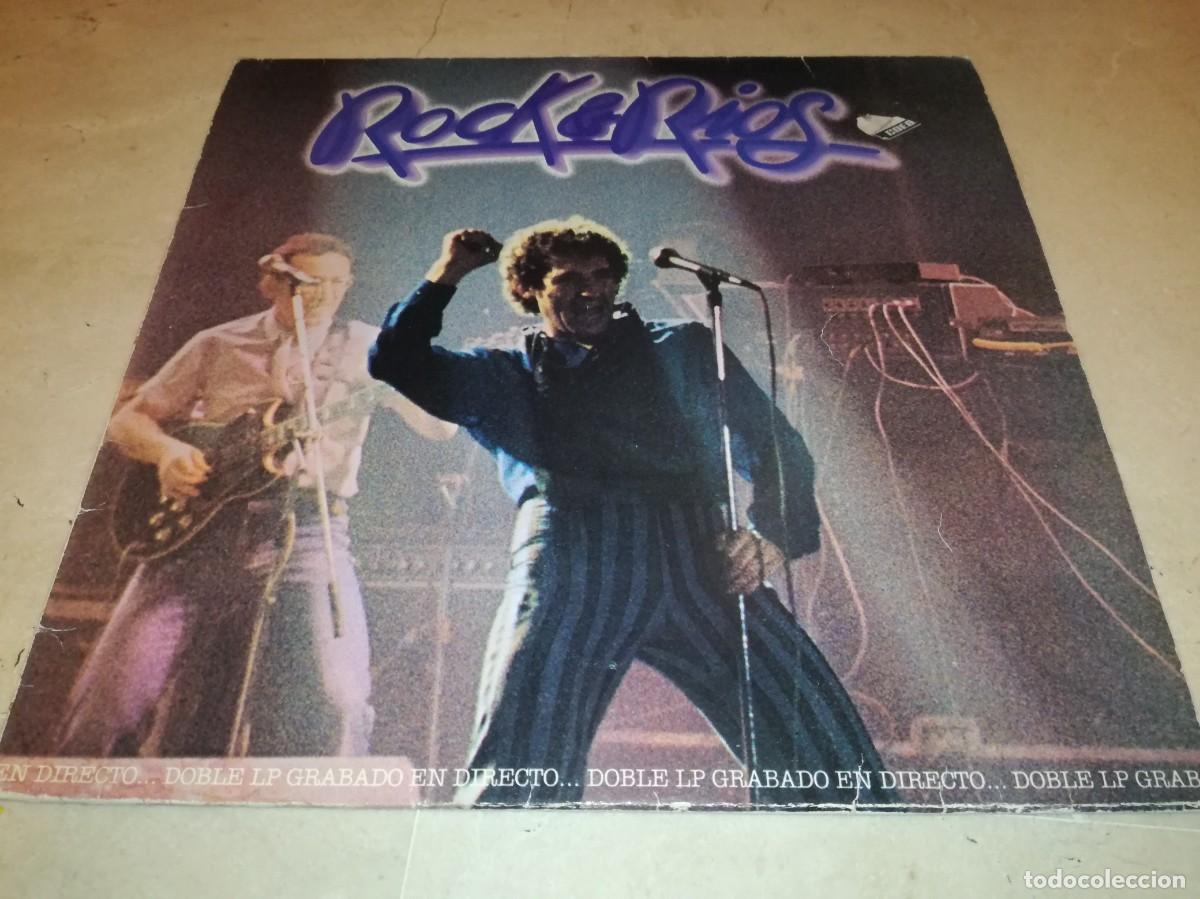 Discos de vinilo: MIGUEL RIOS-ROCK & RIOS-DOBLE LP-CONTIENE LOS ENCARTES-ORIGINAL 1982