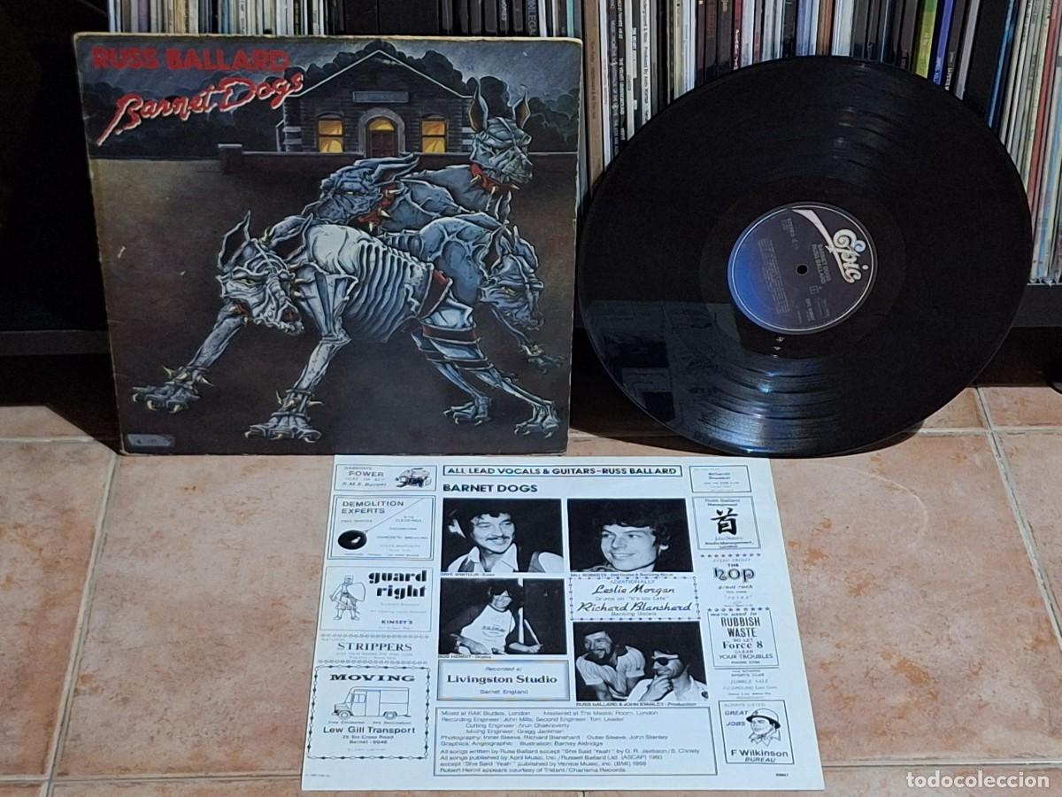 Disques de vinyle: Russ Ballard &lrm;&ndash; Barnet Dogs LP EPC 83867 EUROPE