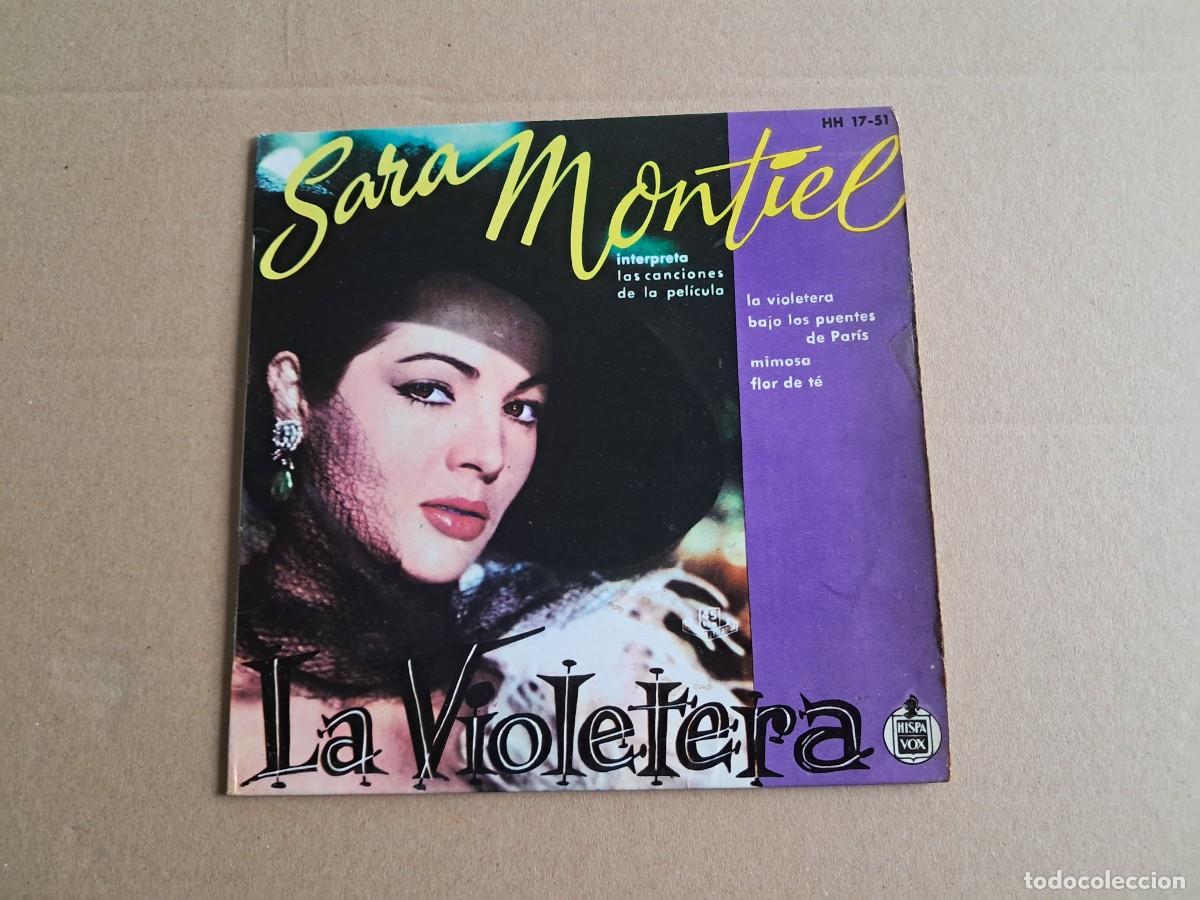 Vinyl-Schallplatten: SARA MONTIEL - LA VIOLETERA EP 4 TEMAS 1953