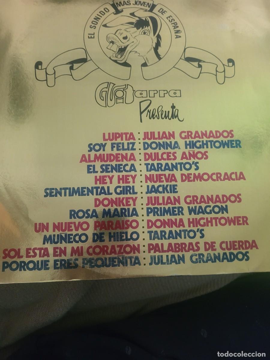 Discos de vinilo: Julian Granados, Jackie, Taranto's Lp sello Guitarra editado en Espa&ntilde;a a&ntilde;o 1970...