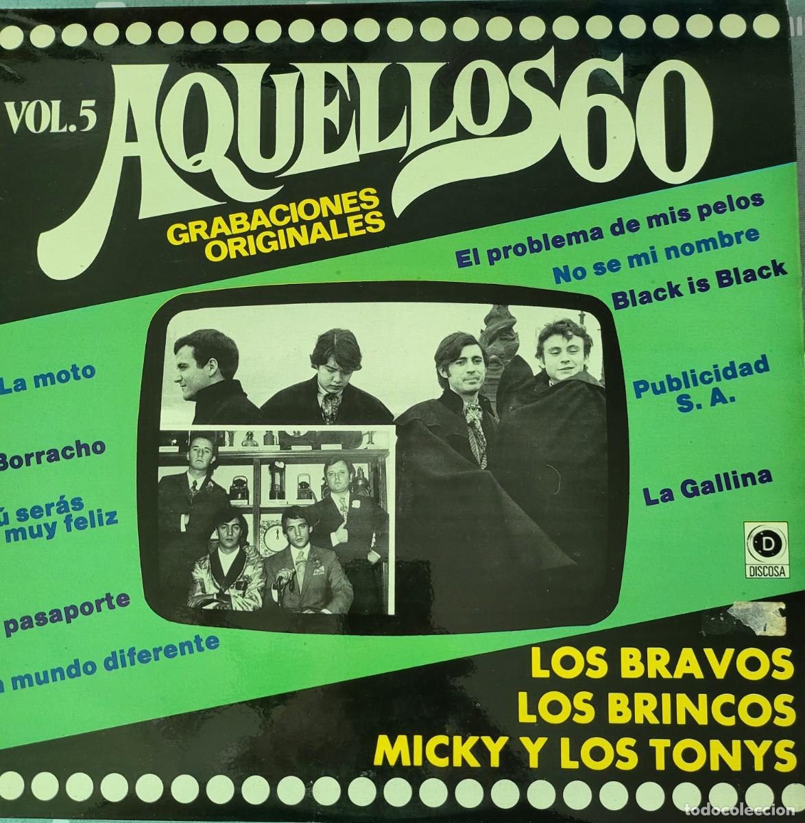 Discos de vinilo: Aquellos 60 Vol.5 Lp sello Zafiro editado en Espa&ntilde;a a&ntilde;o 1981...