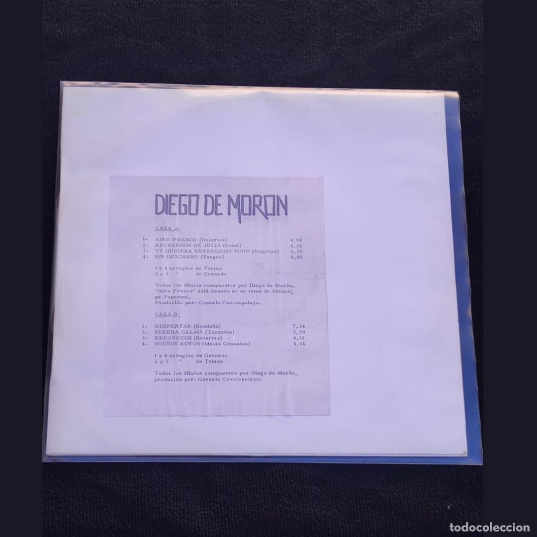 Disques de vinyle: DIEGO DE MOR&Oacute;N - AIRE FRESCO LP PROMO 1977 GONG 17.0914/6 A-1/B-1 NM