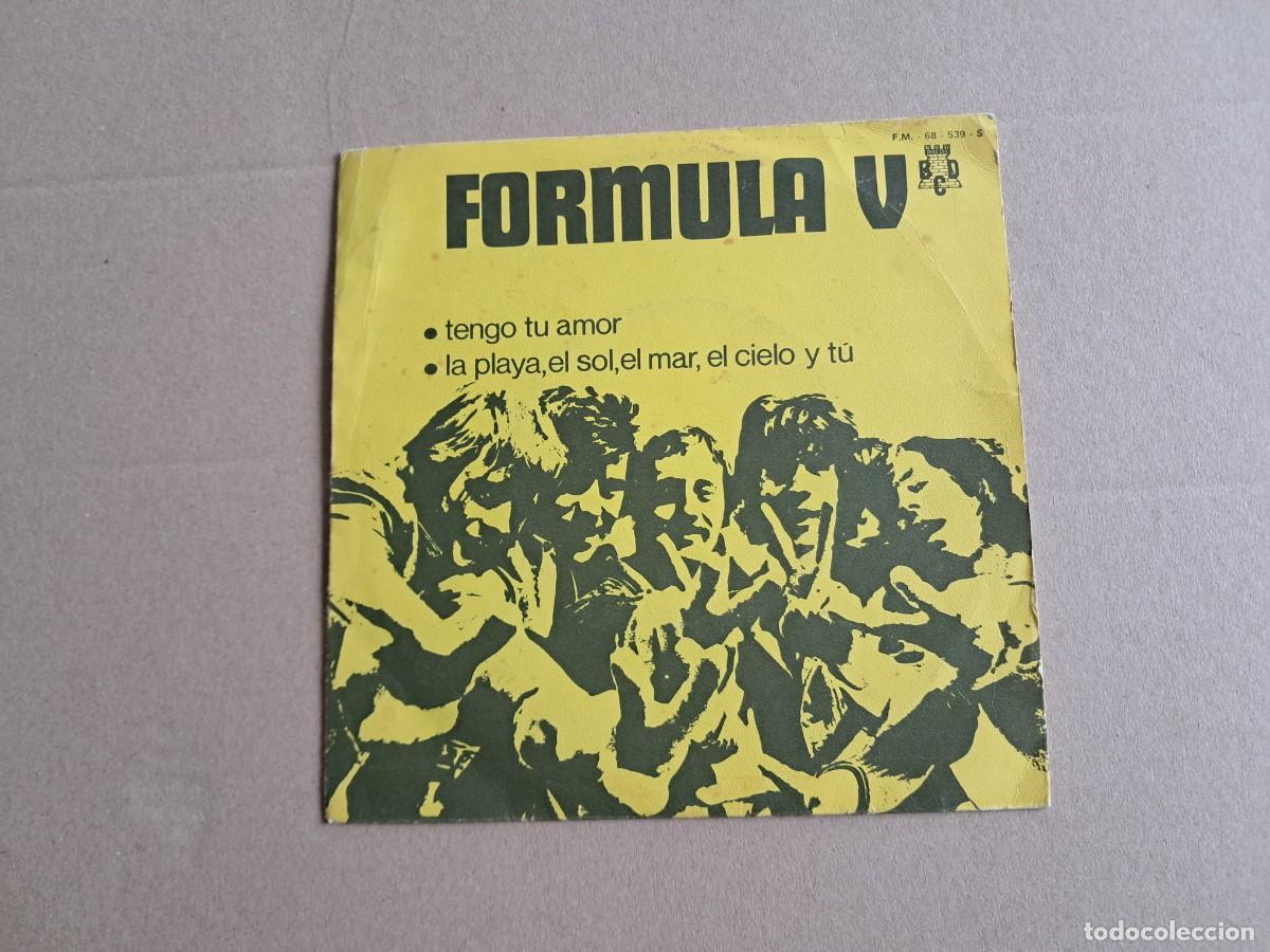Discos de vinilo: FORMULA V - TENGO TU AMOR SINGLE 1970