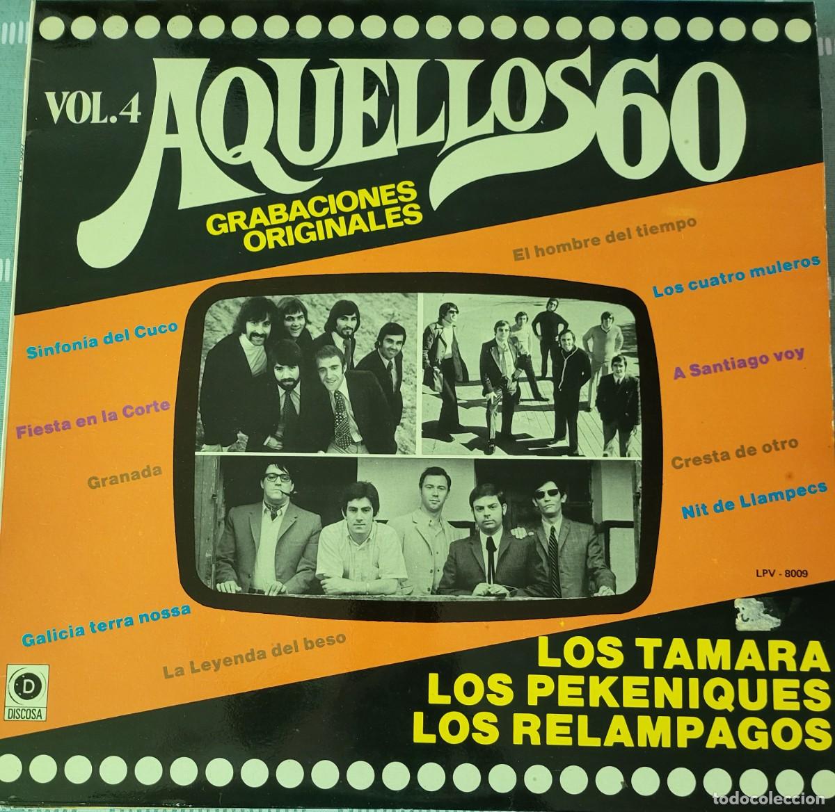 Discos de vinilo: Aquellos 60 Vol.4 Lp sello Zafiro editado en Espa&ntilde;a a&ntilde;o 1981...