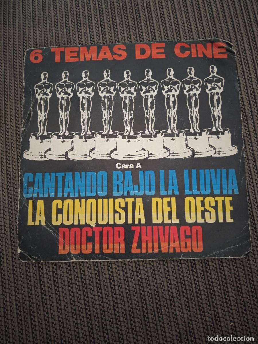 Discos de vinilo: 6 Temas de cine | Cantando bajo la lluvia la conquista del oeste | Disco Vinilo Musica