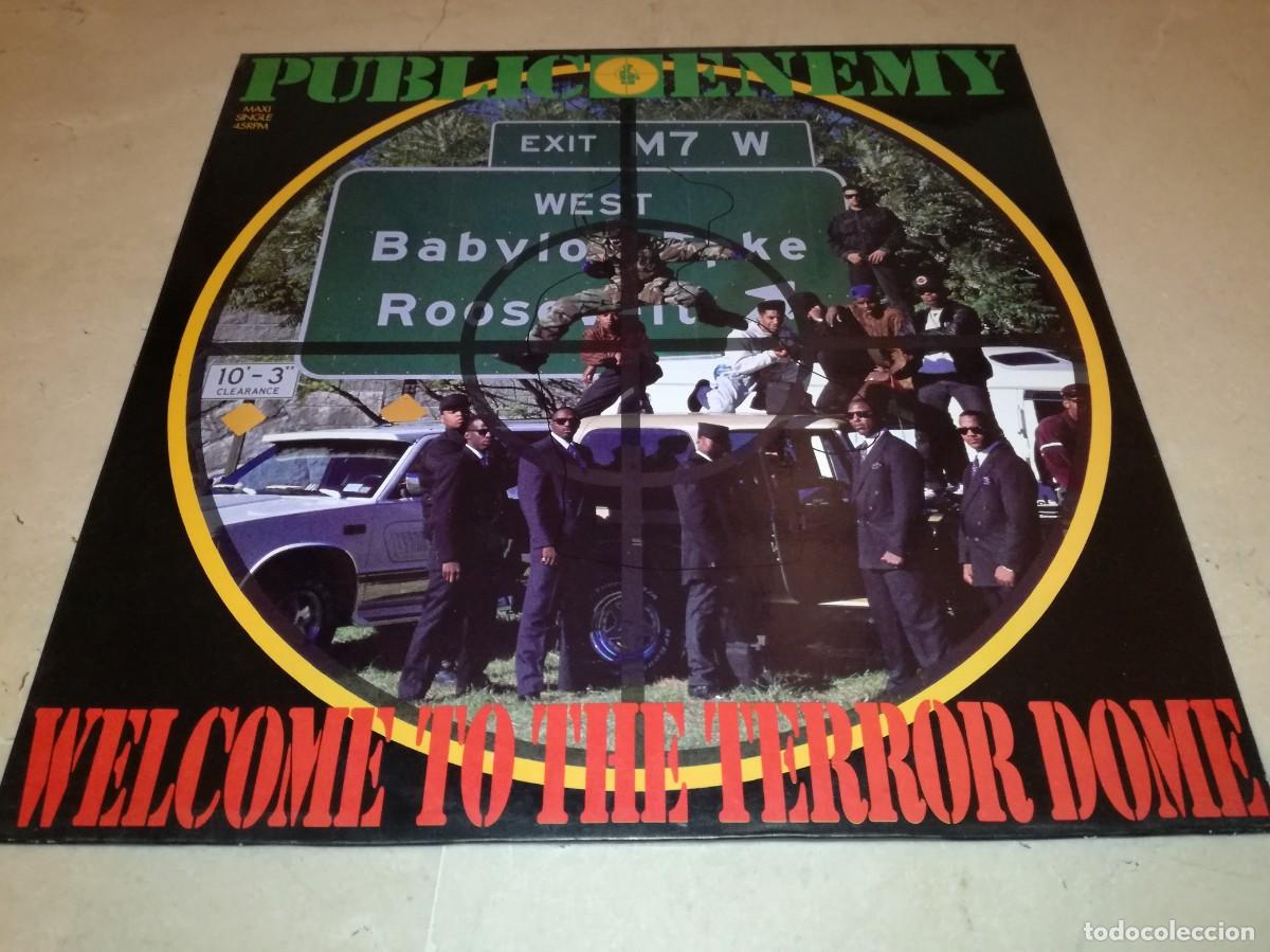 Discos de vinilo: PUBLIC ENEMY-WELCOME TO THE TERRORDOME-ORIGINAL ESPA&Ntilde;OL 1989