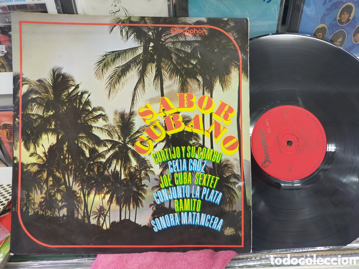 Discos de vinilo: Sabor cubano lp Espa&ntilde;a 1970 ver contenido en foto