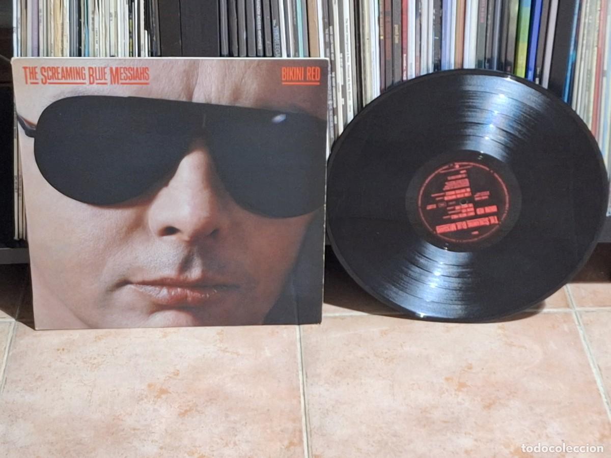 Discos de vinilo: The Screaming Blue Messiahs &ndash; Bikini Red LP WEA &ndash; 242212-1 ESPA&Ntilde;A