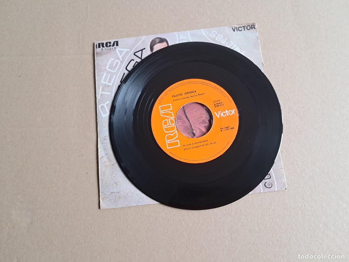 Discos de vinilo: PALITO ORTEGA - TE VAS A ENAMORAR SINGLE 1969 - Foto 2