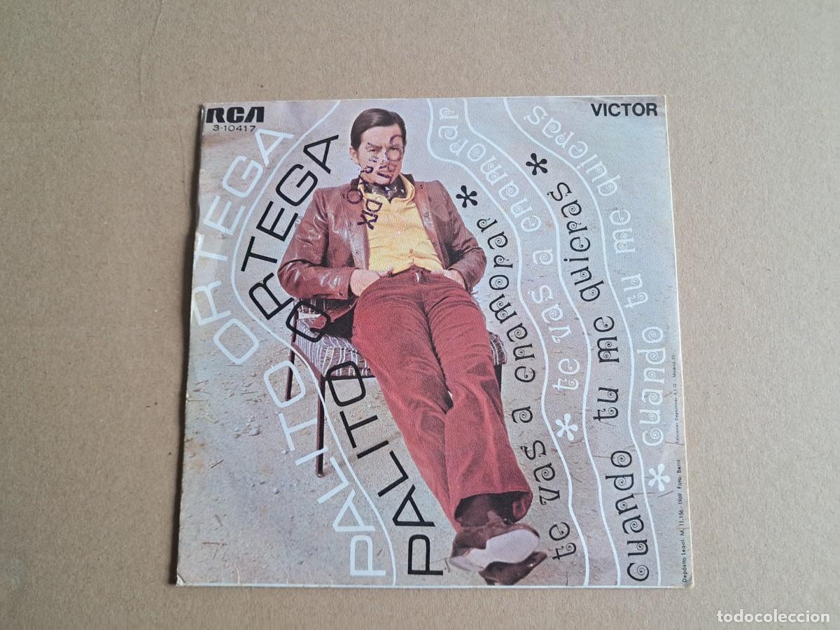 Discos de vinilo: PALITO ORTEGA - TE VAS A ENAMORAR SINGLE 1969 - Foto 3
