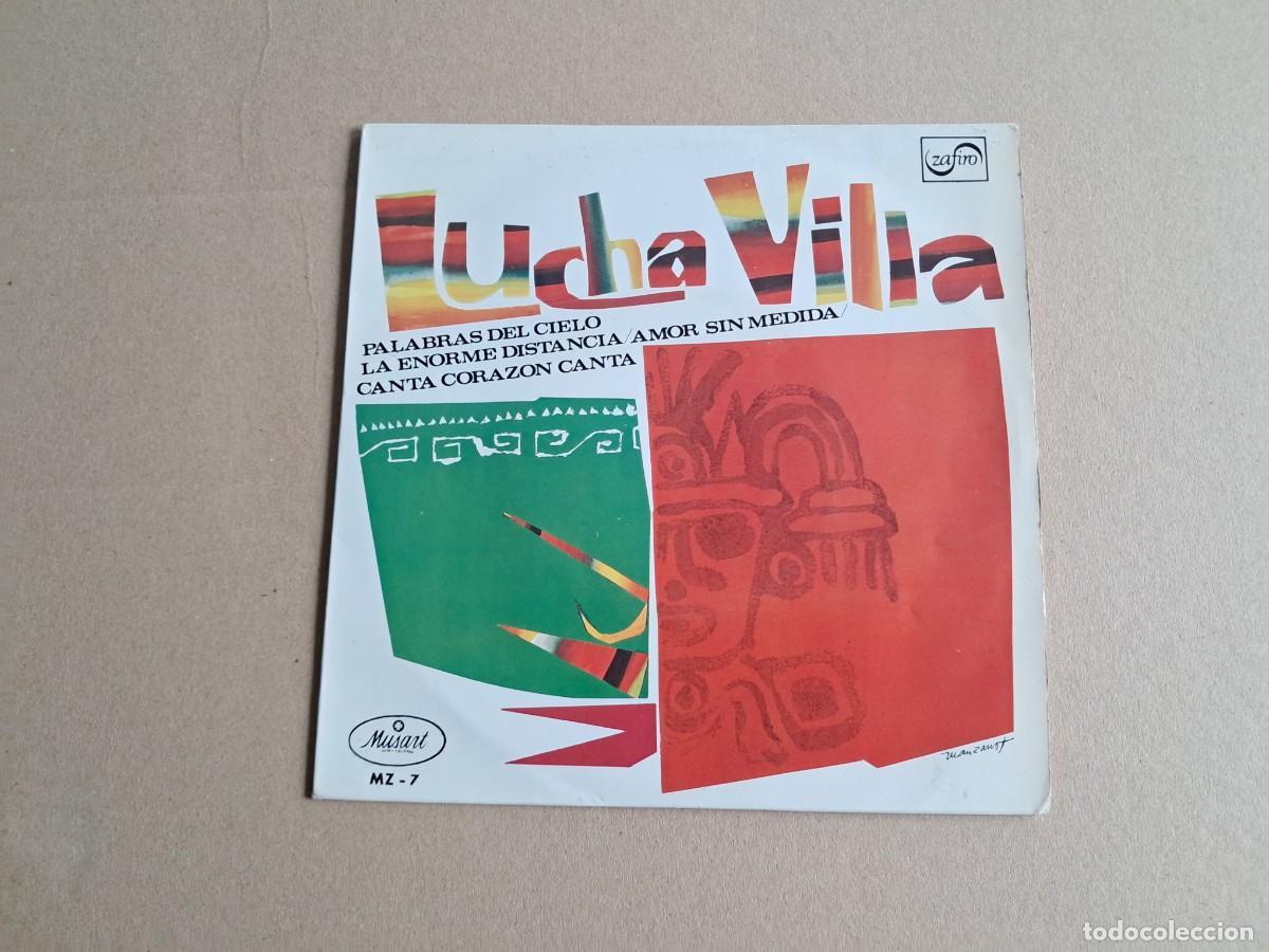 Discos de vinilo: LUCHA VILLA - LA ENORME DISTANCIA EP 4 TEMAS 1967 EDICION ESPA&Ntilde;OLA