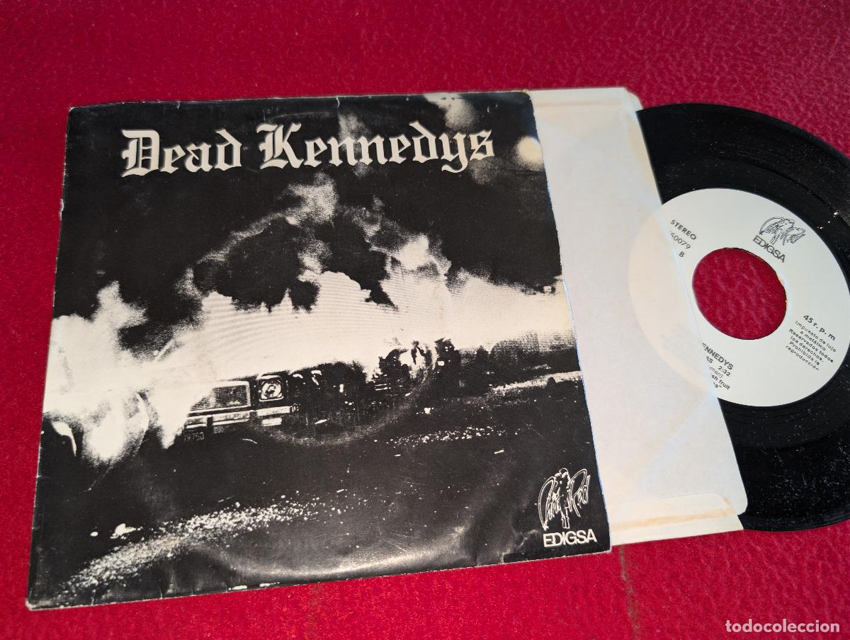 Discos de vinilo: DEAD KENNEDYS Kill the poor Matad a los pobres/Viva las Vegas 7'' SINGLE 1981 Edigsa ESPA&Ntilde;A SPAIN