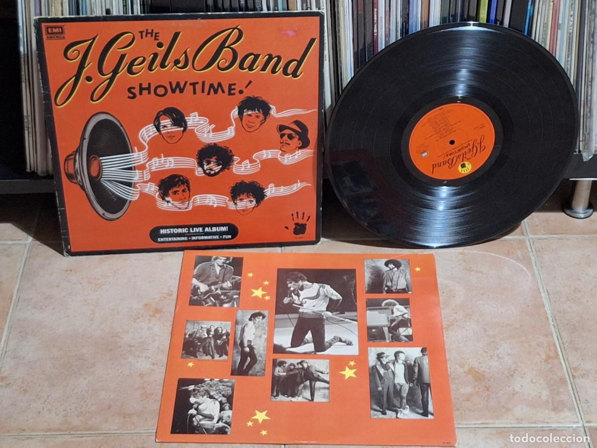 Discos de vinilo: The J. Geils Band &lrm;&ndash; Showtime! LP LIVE EMI America &ndash; SO-17087 USA