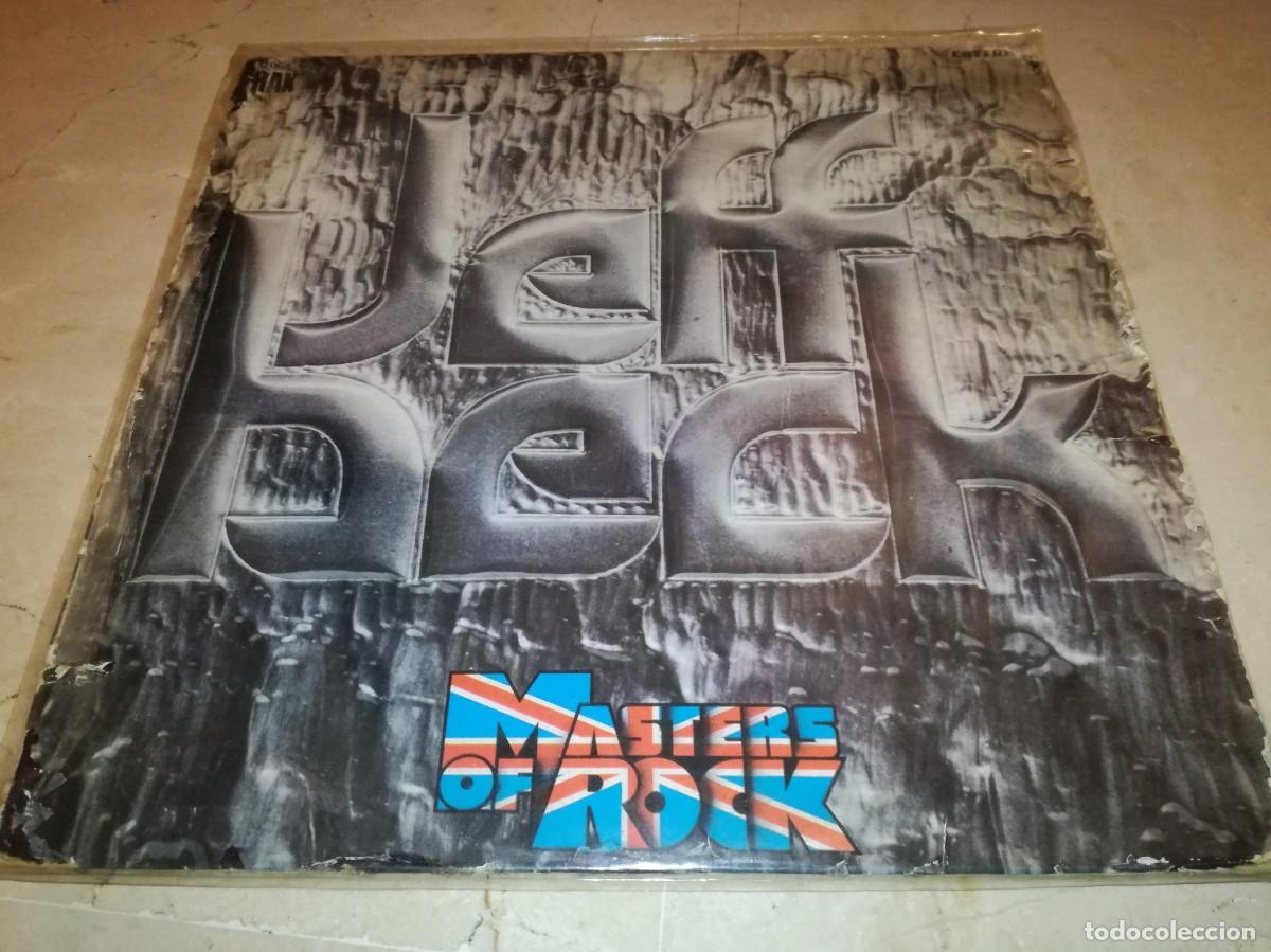 Discos de vinilo: JEFF BECK-MASTERS OF ROCK-ORIGINAL ESPA&Ntilde;OL 1975
