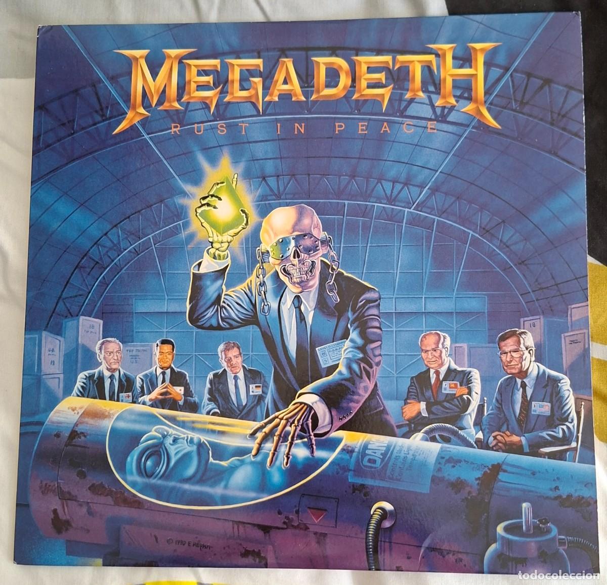 Discos de vinilo: Megadeth Rust In Peace Vinilo Lp