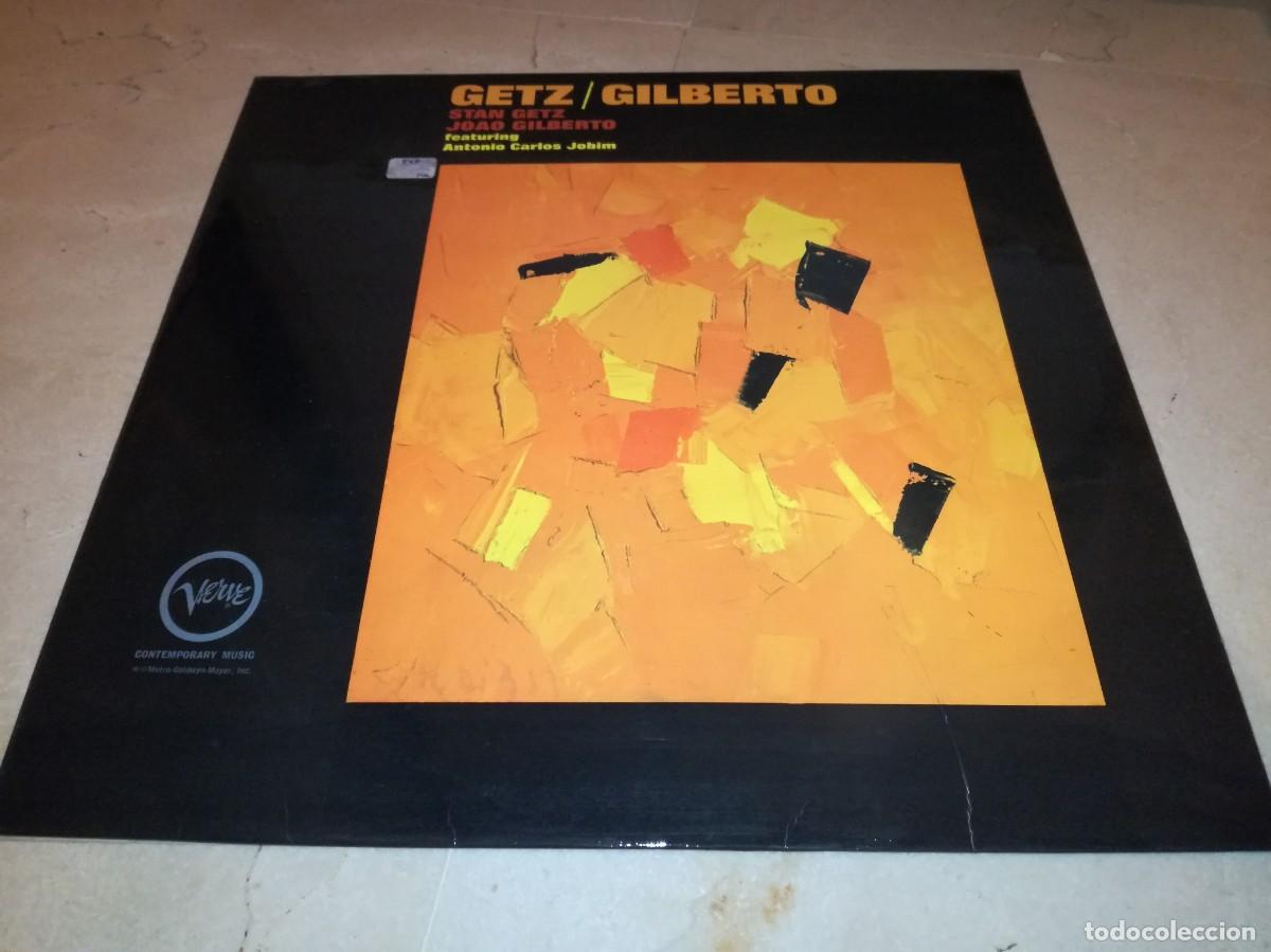 Discos de vinilo: STAN GETZ & JOAO GILBERTO FEATURING ANTONIO CARLOS JOBIM-EDICI&Oacute;N ESPA&Ntilde;OLA
