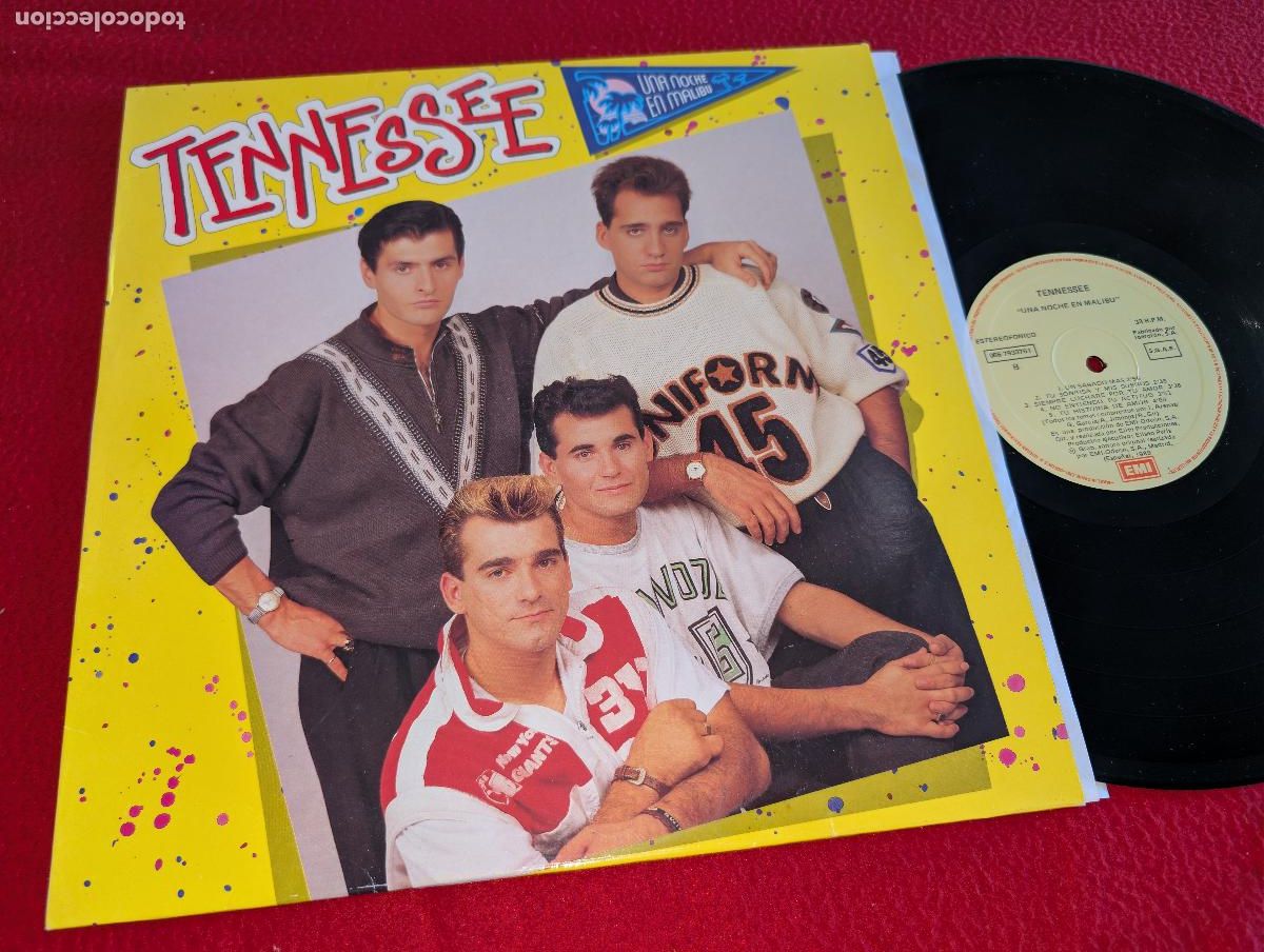 Discos de vinilo: TENNESSEE Una noche en Malibu LP 1989 EMI