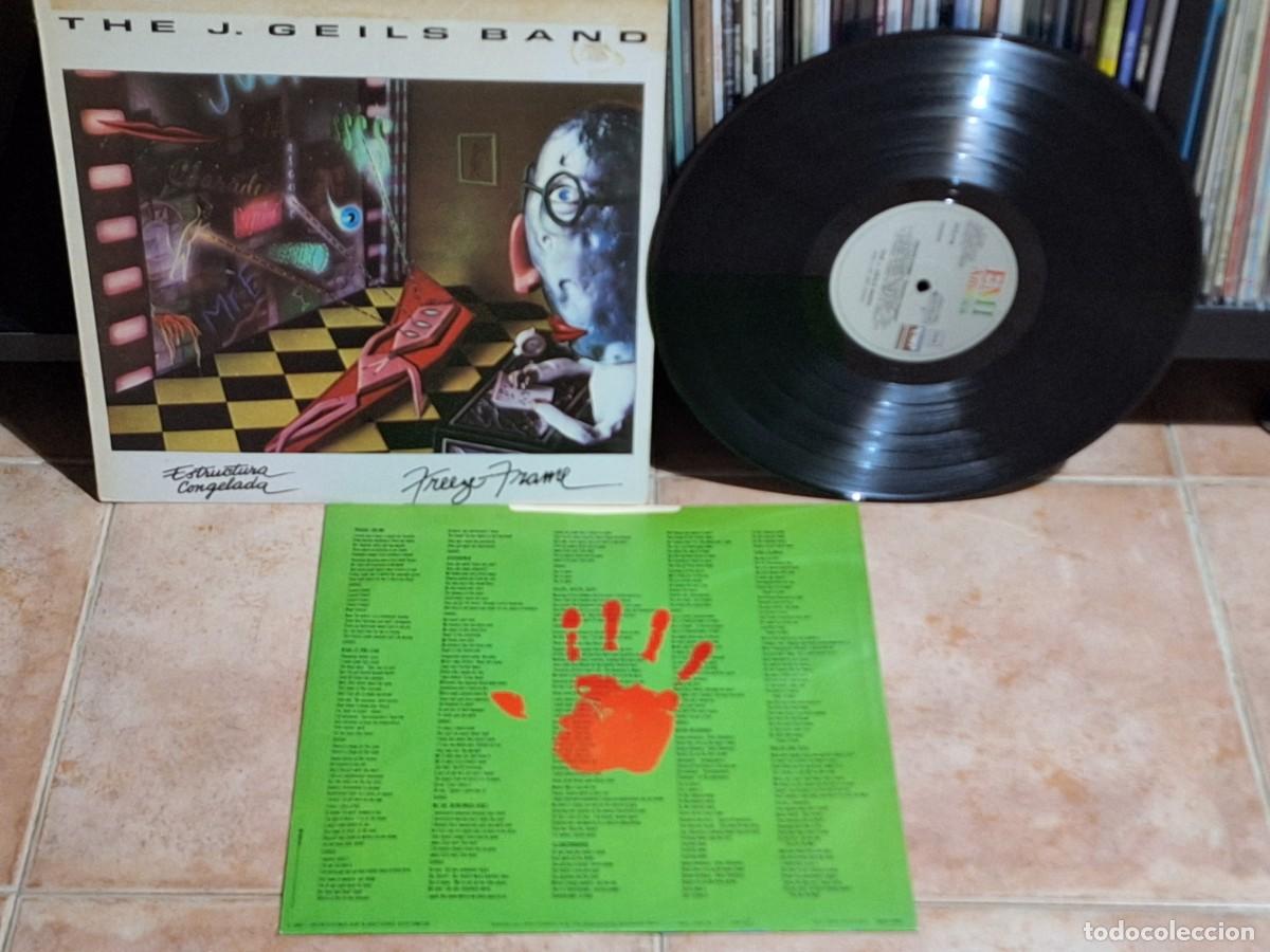 Discos de vinilo: The J. Geils Band &ndash; Freeze-Frame LP EMI America &ndash; 10C 064-400.064 ESPA&Ntilde;A