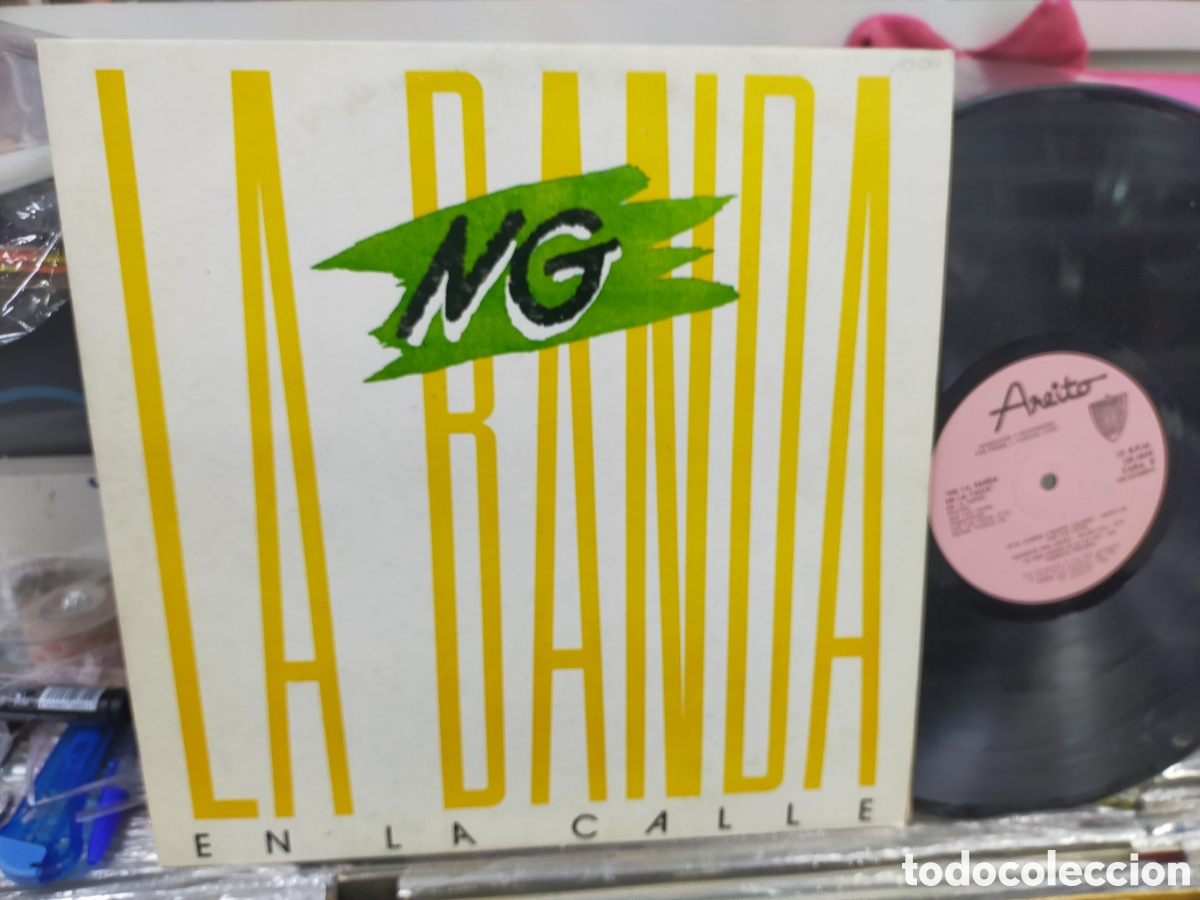 Discos de vinilo: Ng la banda en la calle LP cuba 1990