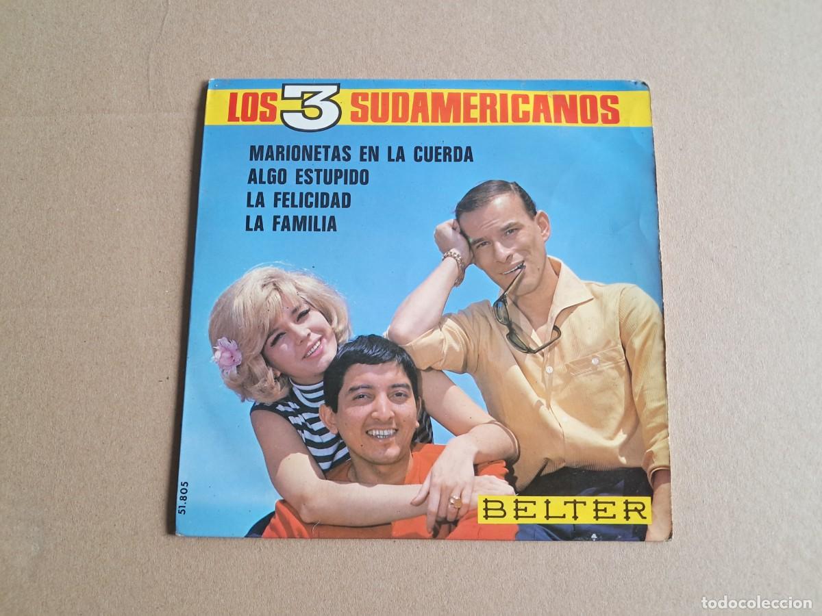 Discos de vinilo: LOS 3 SUDAMERICANOS - MARIONETAS EN LA CUERDA EP 4 TEMAS 1967