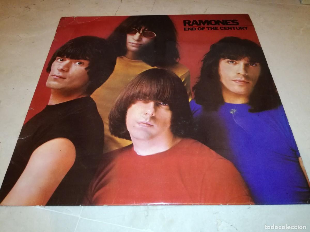 Discos de vinilo: RAMONES-END OF THE CENTURY-CONTIENE ENCARTE-ORIGINAL ESPA&Ntilde;OL 1980-SIRE RECORDS