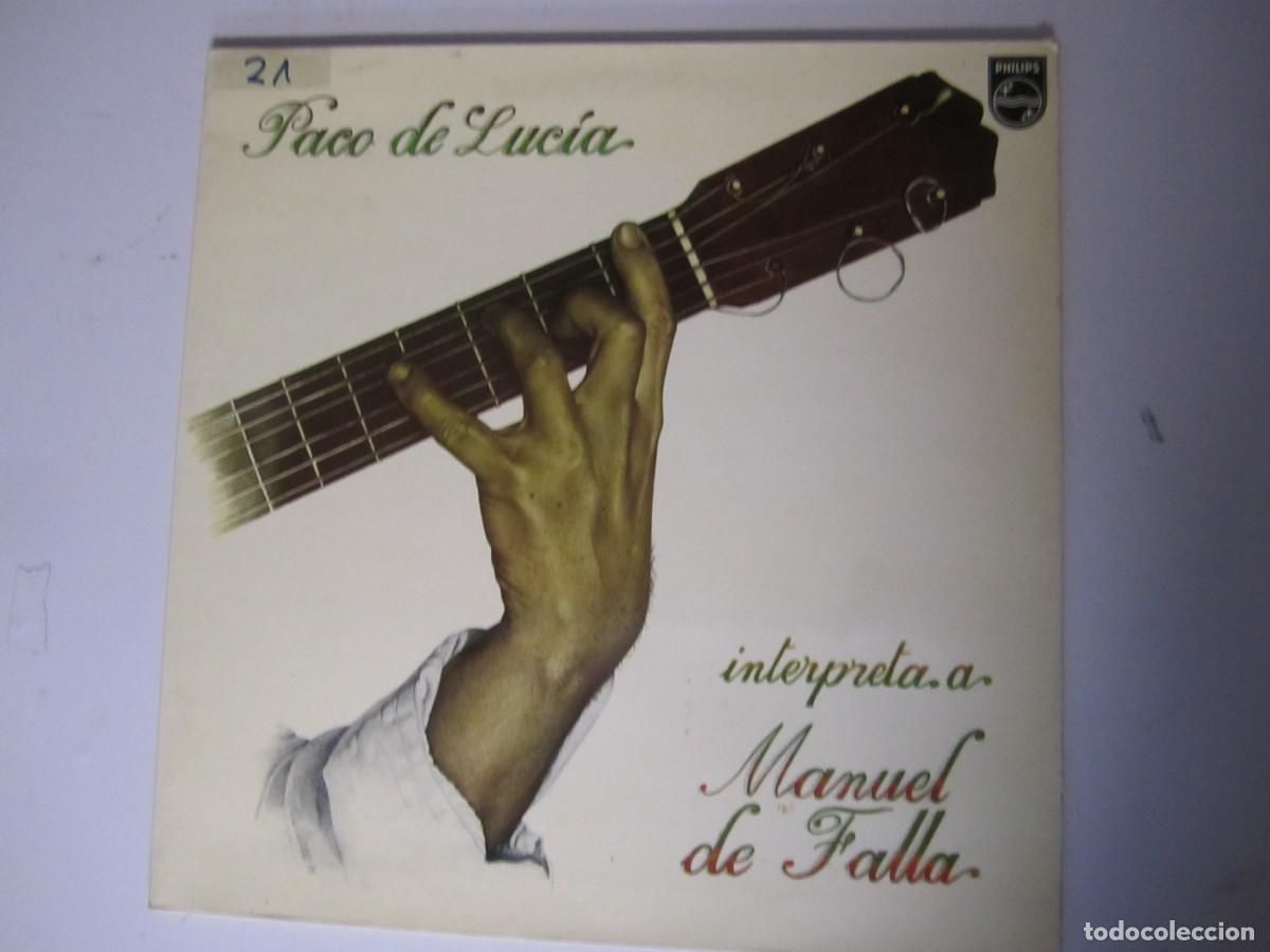 Disques de vinyle: disco vinilo paco de lucia interpreta a manuel de falla