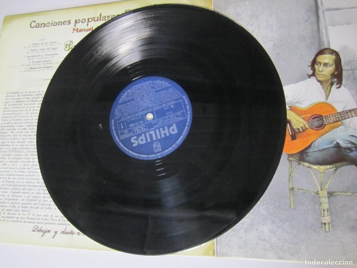 Discos de vinilo: disco vinilo paco de lucia interpreta a manuel de falla - Foto 2