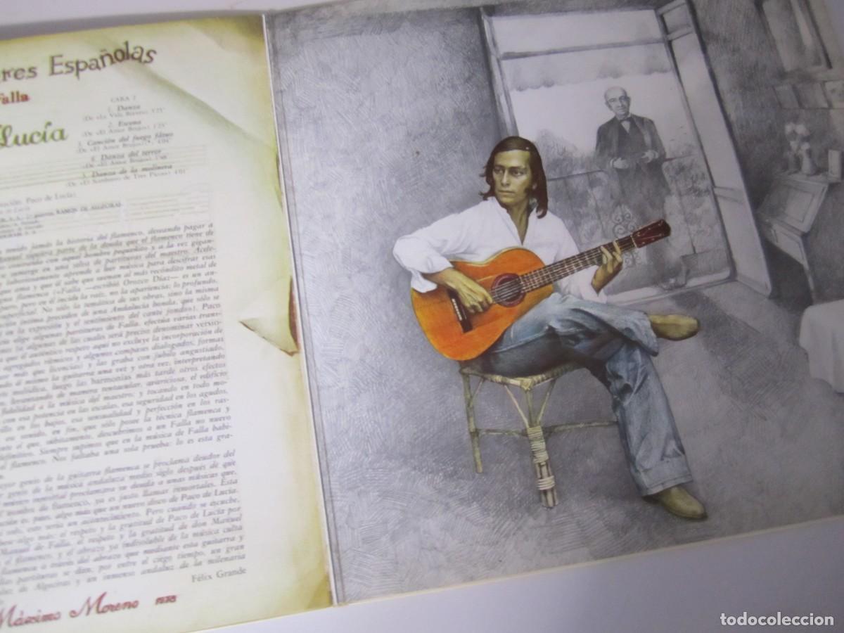 Discos de vinilo: disco vinilo paco de lucia interpreta a manuel de falla - Foto 4
