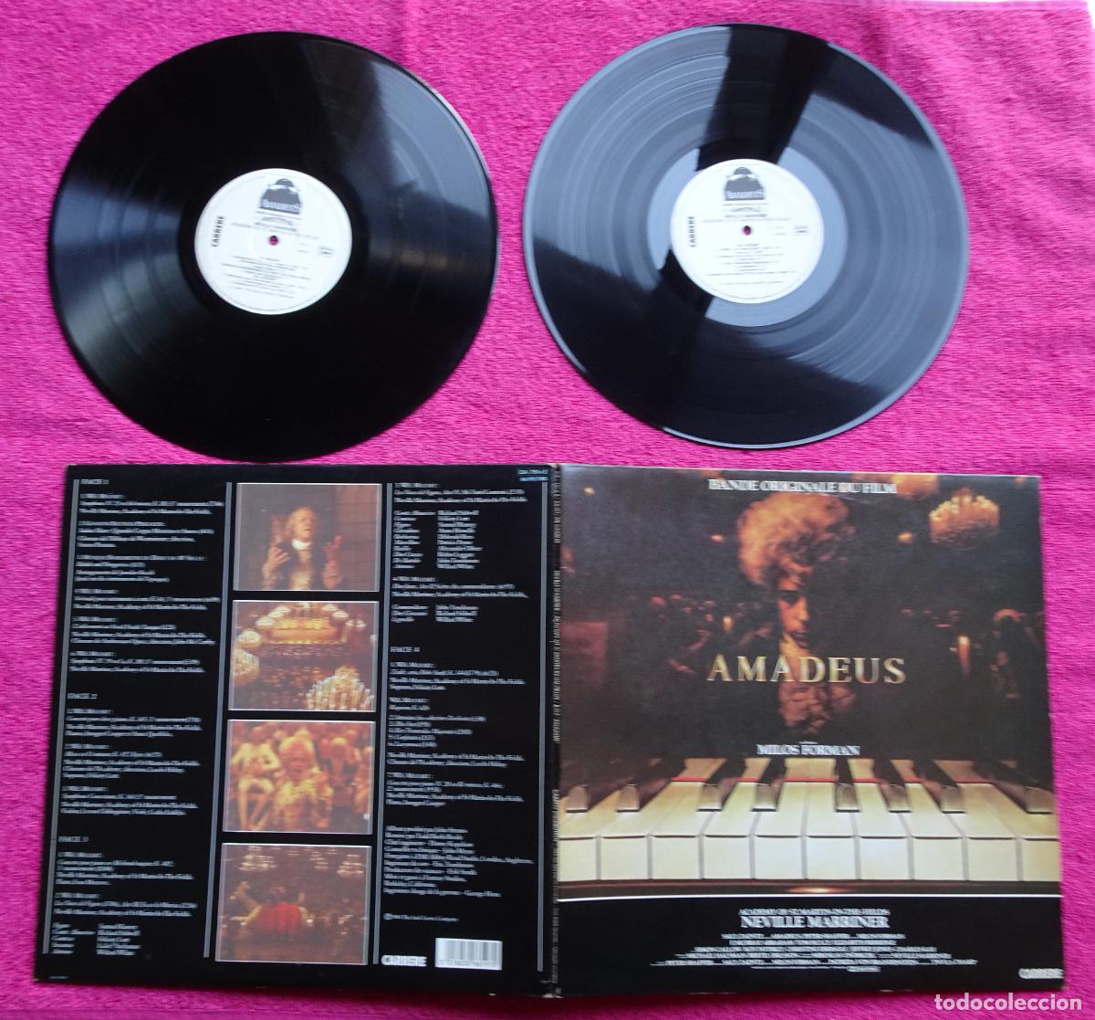 Discos de vinilo: amadeus milos forman 1984 bande originale du film neville marriner carrere 66197 doble lp