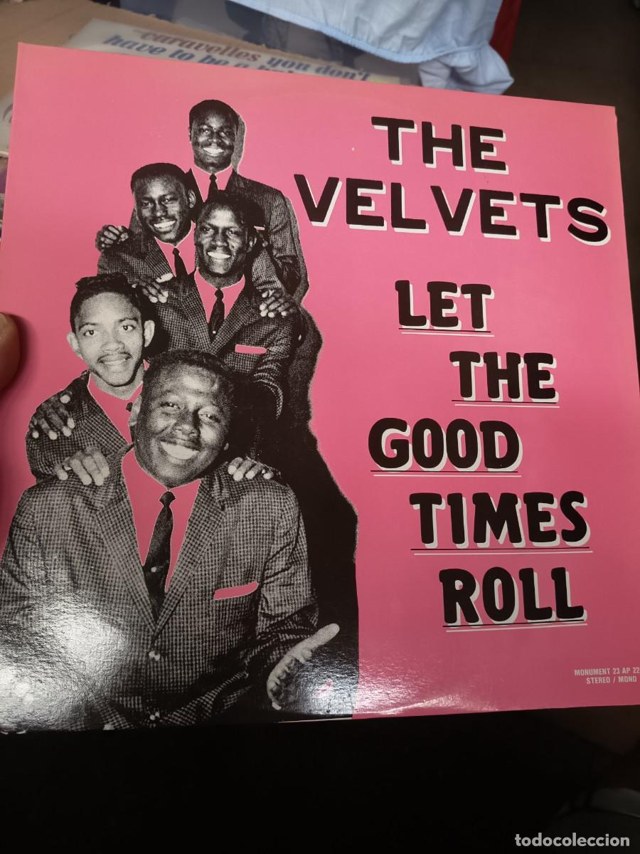 Discos de vinilo: LOTE 467, LP THE VELVETS ( Doo wop),DISCO doble