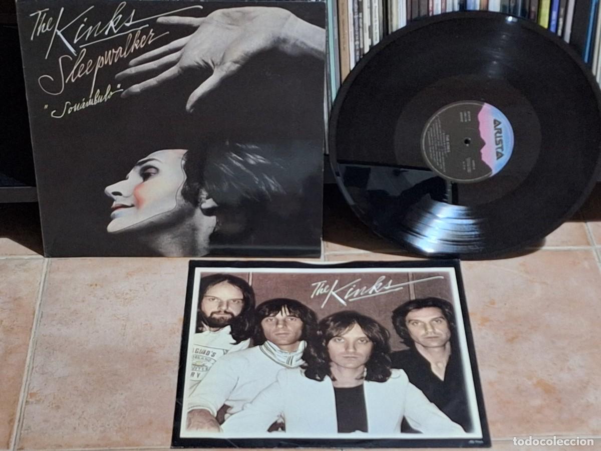Discos de vinilo: The Kinks &ndash; Sleepwalker = Son&aacute;mbulo LP Arista &lrm;&ndash; I-201.119 ESPA&Ntilde;A