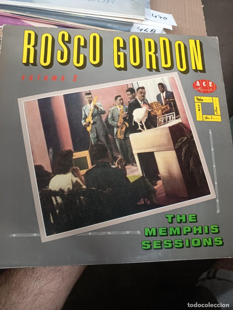 Discos de vinilo: LOTE 471, LP ROSCO GORDON(1980), blues