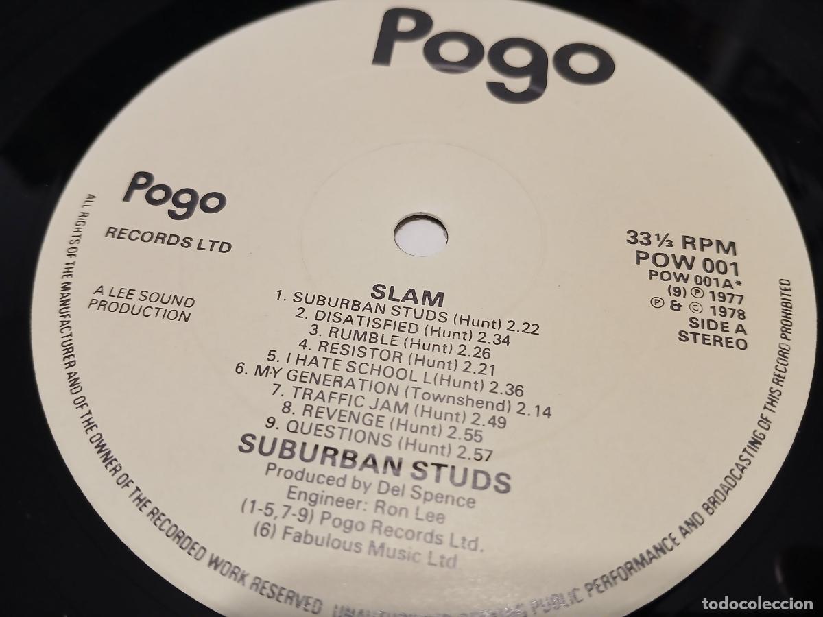 Discos de vinilo: Suburban Studs &lrm;&ndash; Slam- (1978) LP disco vinilo - Foto 2